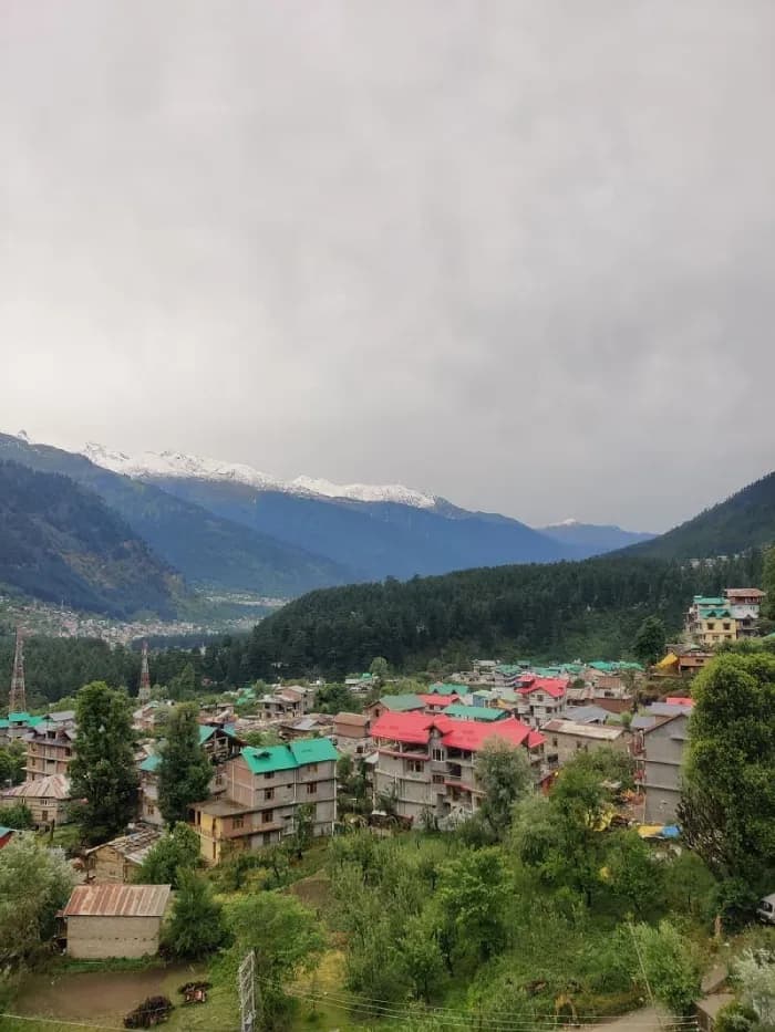 Old Manali Town