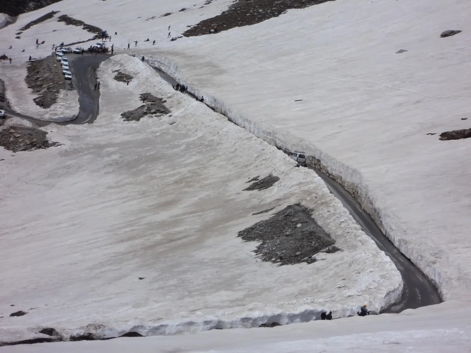 Snow Is Back Above Manali. Plan Your Bike Ride Around It