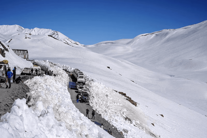 Rohtang-Pass view