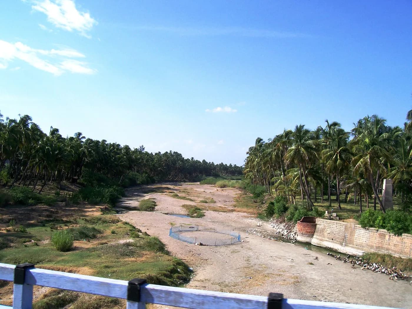 Noyyal river at Noyyal Cross