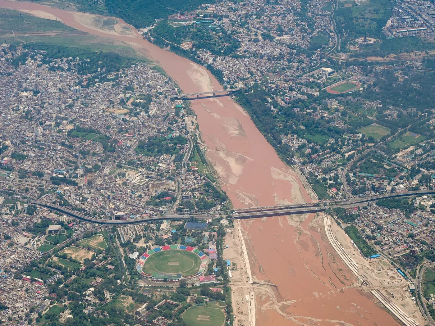 Tawi River near Jammu — top place to explore on a Hire N Ride trip