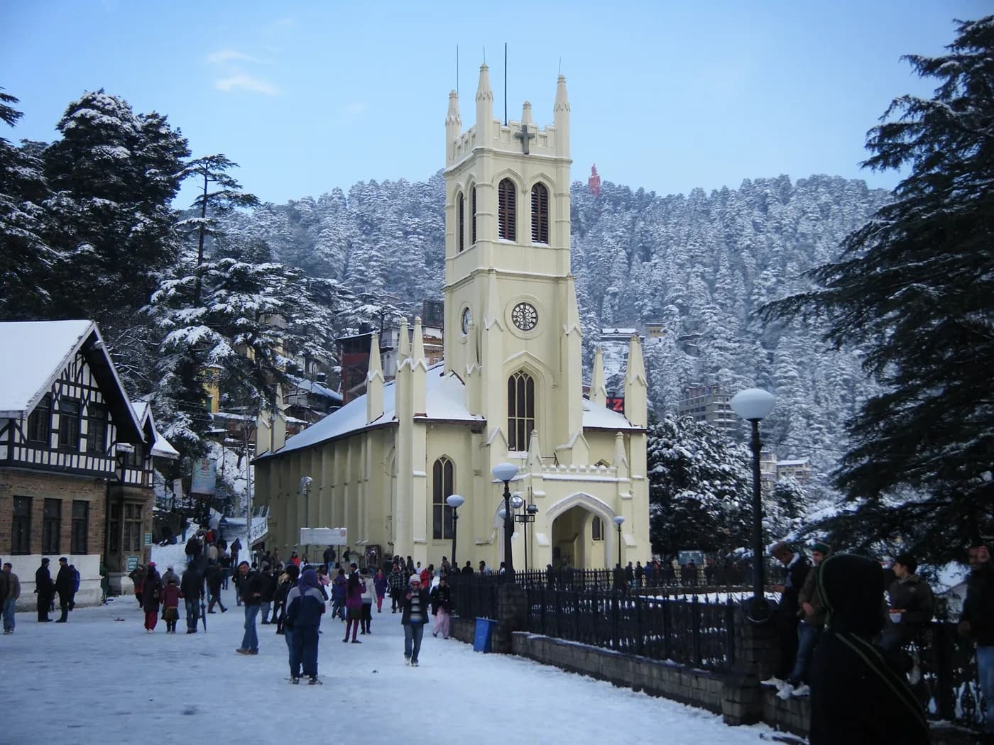 Christ Church near Shimla — top place to explore on a Hire N Ride trip