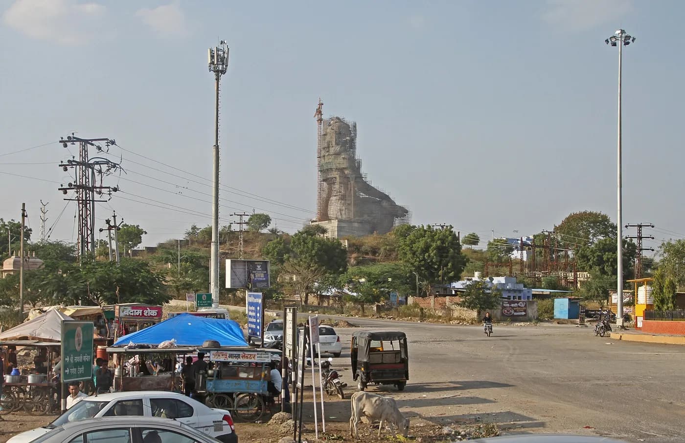 Nathdwara and the Statue of Belief near Udaipur — top place to explore on a Hire N Ride trip
