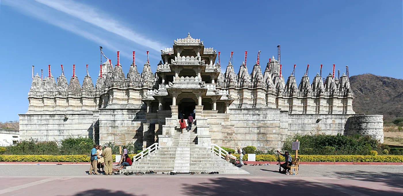 Ranakpur Jain Temple near Udaipur — top place to explore on a Hire N Ride trip