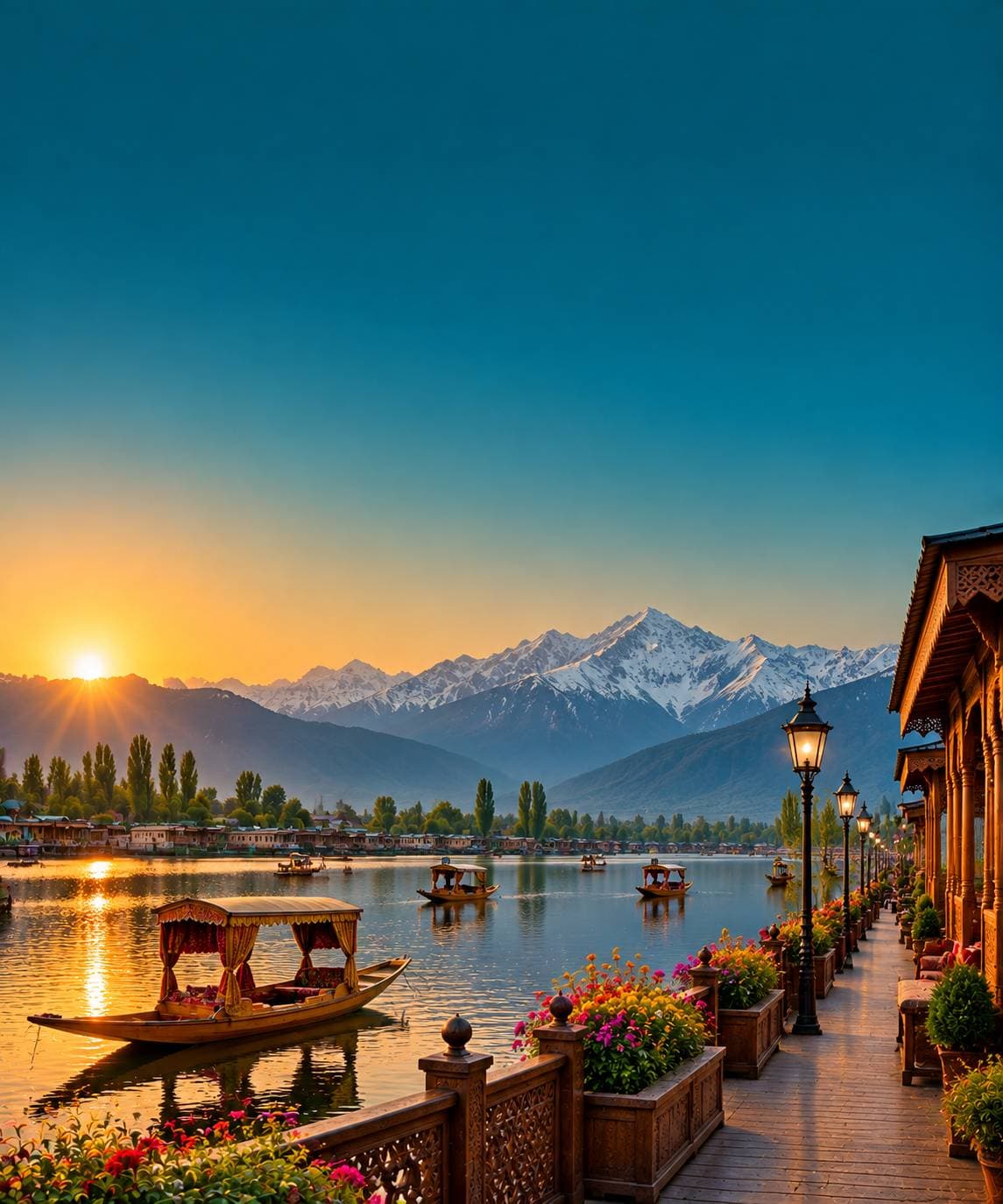 Srinagar — scenic destination for Hire N Ride self-drive rentals