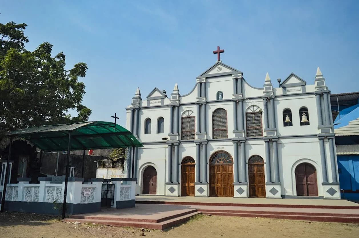 Church of Our Lady of the Sea near Daman — top place to explore on a Hire N Ride trip