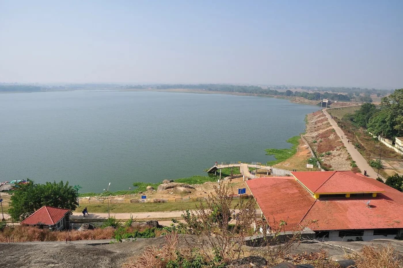 Kanke Dam on the edge of Ranchi