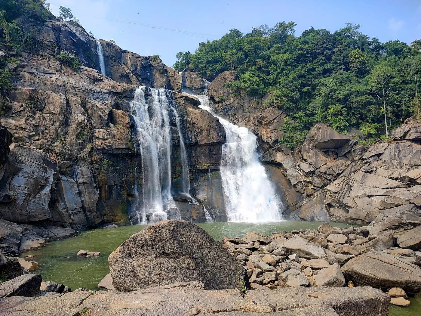 Hundru from the Top near Ranchi — top place to explore on a Hire N Ride trip