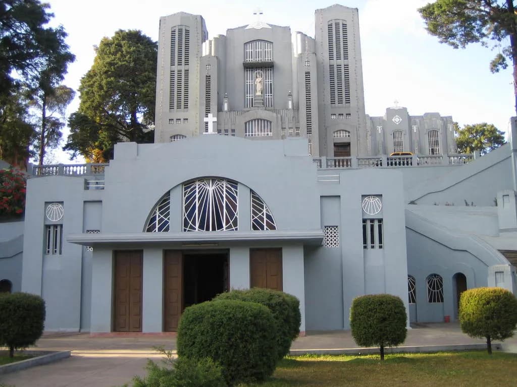 Cathedral of Mary Help of Christians near Shillong — top place to explore on a Hire N Ride trip