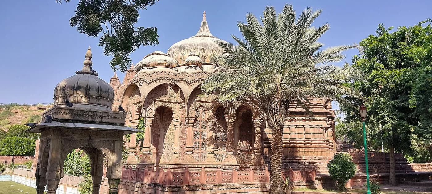 Mandore Gardens near Jodhpur — top place to explore on a Hire N Ride trip