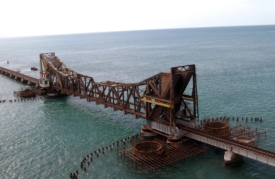 Pamban Bridges near Madurai — top place to explore on a Hire N Ride trip