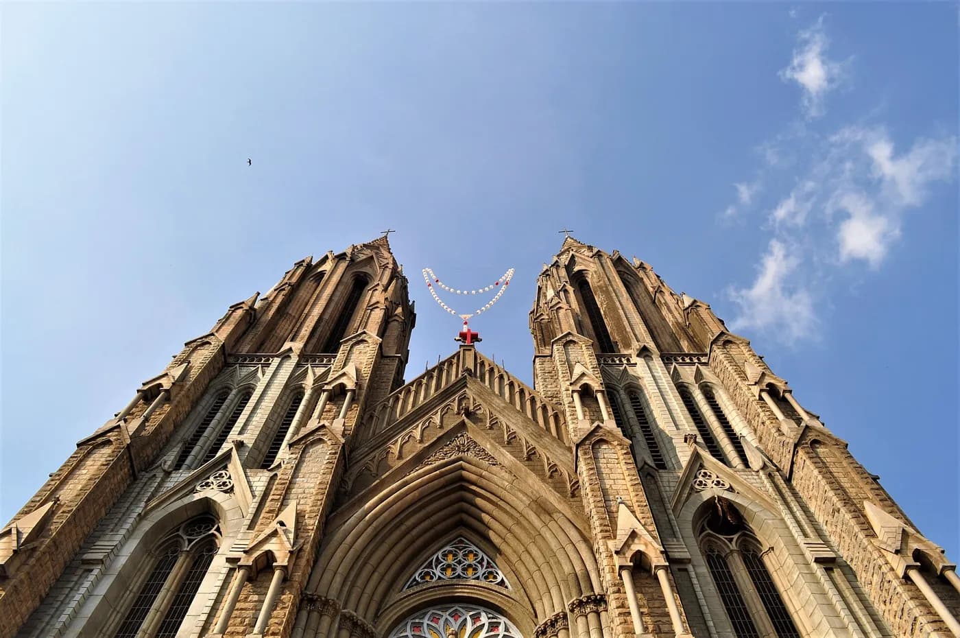 St. Philomena's Church near Mysore — top place to explore on a Hire N Ride trip