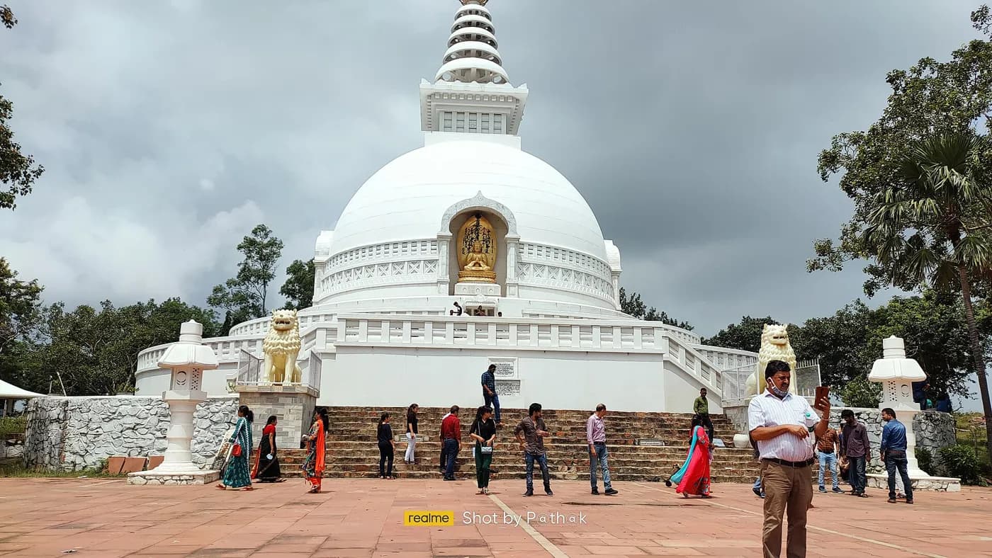 Rajgir and the Vishwa Shanti Stupa near Patna — top place to explore on a Hire N Ride trip