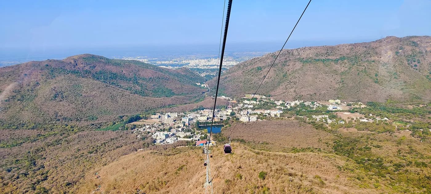Girnar Ropeway near Junagath — top place to explore on a Hire N Ride trip