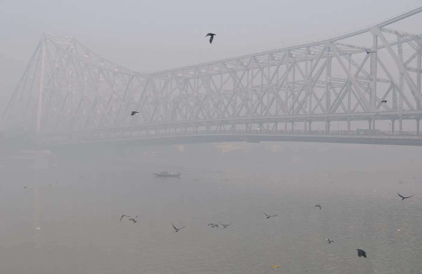 Howrah Bridge (Rabindra Setu) near Howrah — top place to explore on a Hire N Ride trip