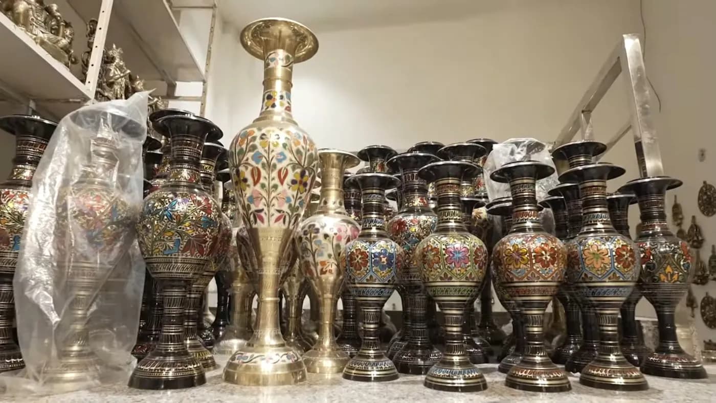 Brass Bazaars of Peetal Nagri near Moradabad — top place to explore on a Hire N Ride trip