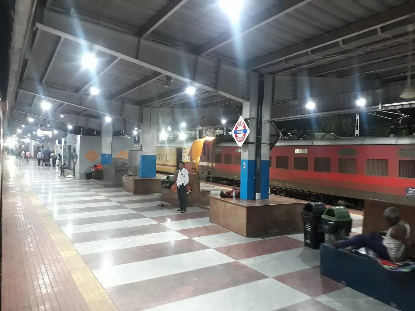 Tirupati railway station at night 06 - near Tirupati, bike rental by Hire N Ride