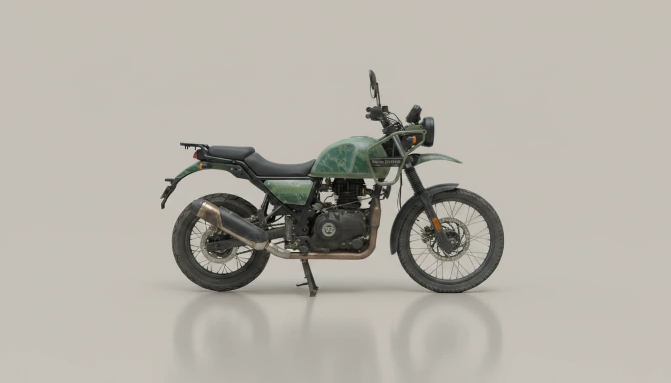 Royal Enfield Himalayan Standard 2023 available for self-drive rental on Hire N Ride