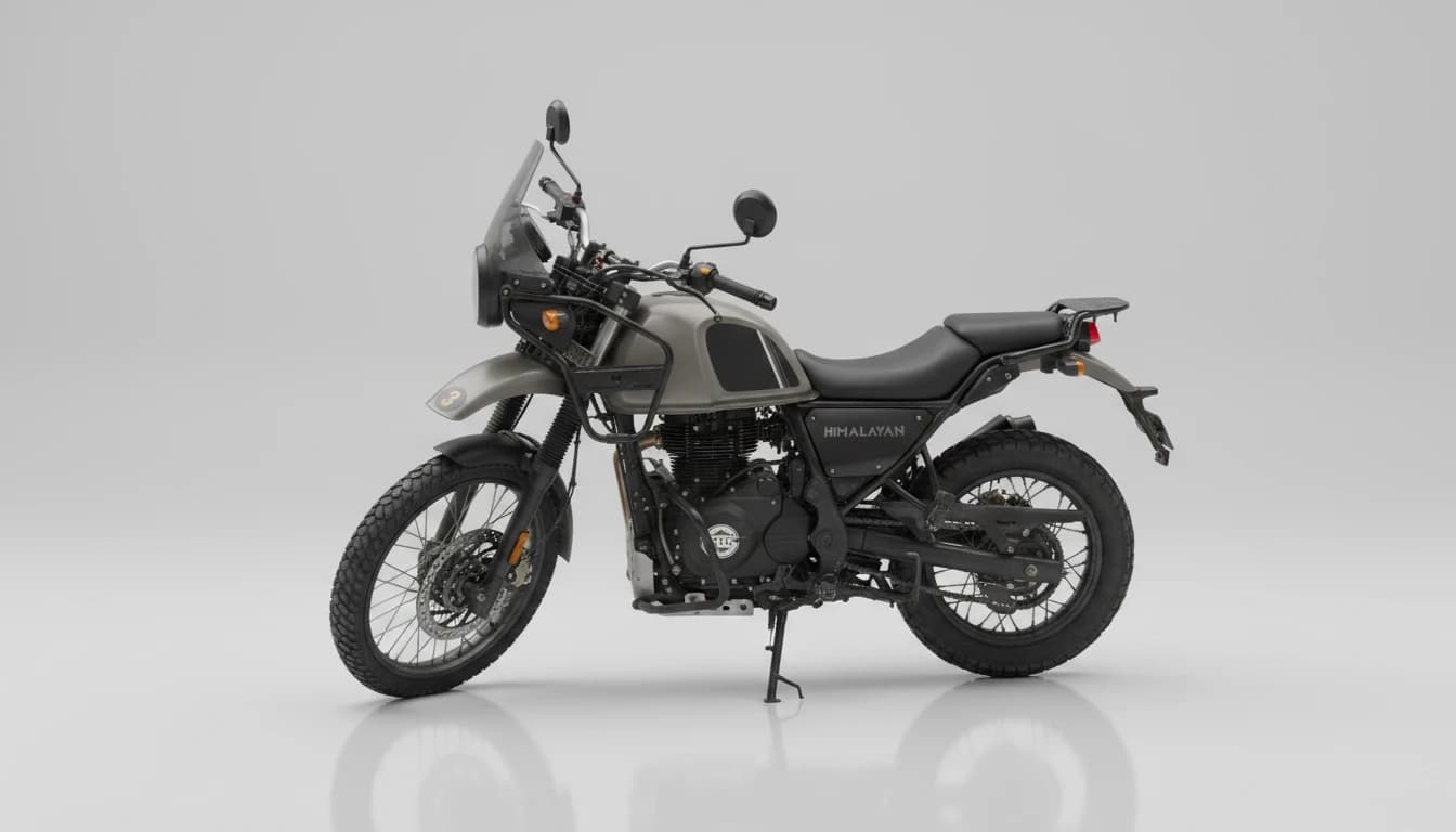 Royal Enfield Himalayan Standard 2022 available for self-drive bike or scooter rental in Manali on Hire N Ride