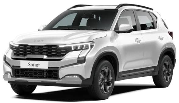 kia Sonet available for self-drive rental on Hire N Ride