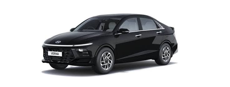 Hyundai Verna available for self-drive rental on Hire N Ride