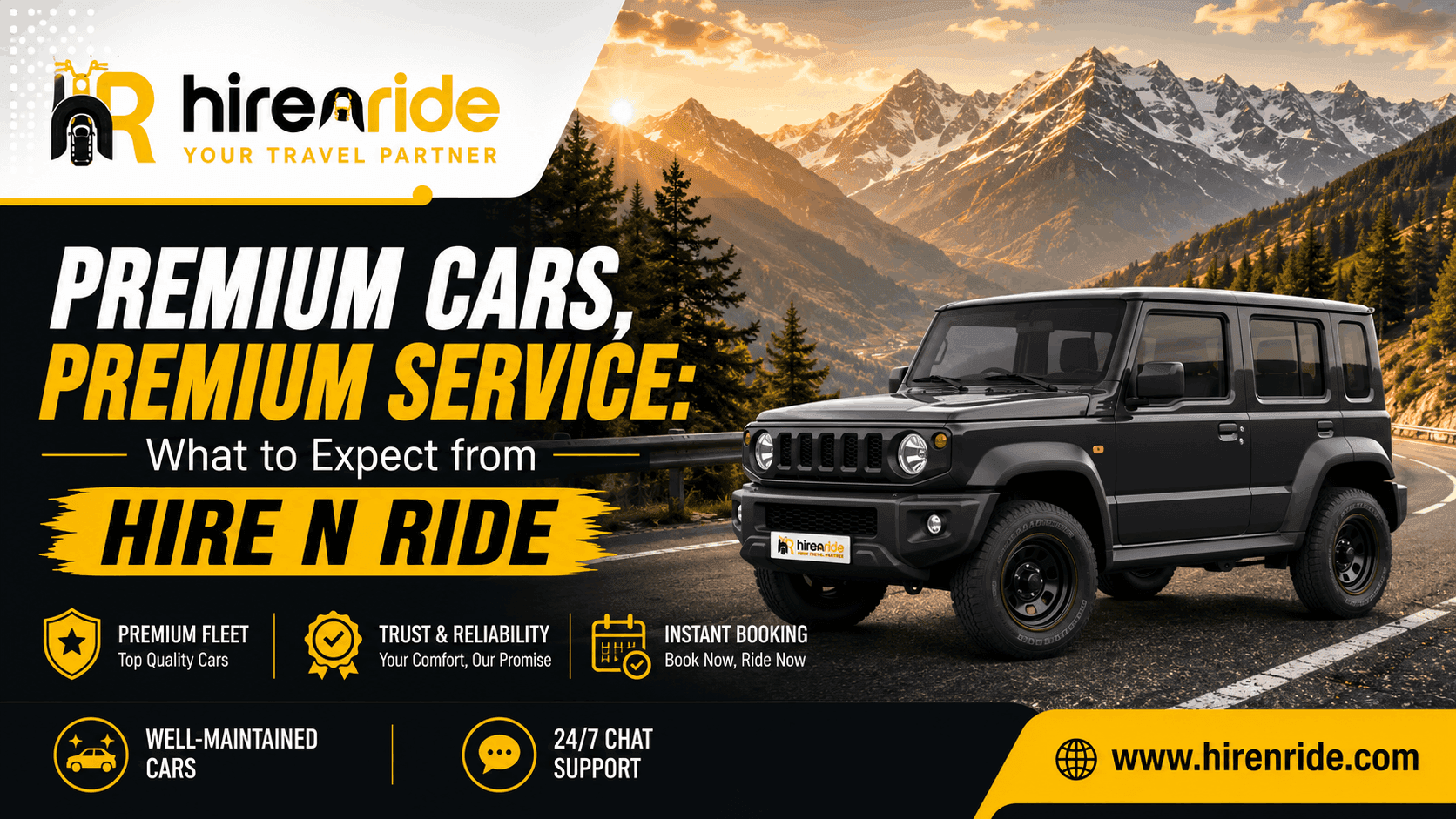 Premium Cars, Premium Service: What to Expect from Hire N Ride
