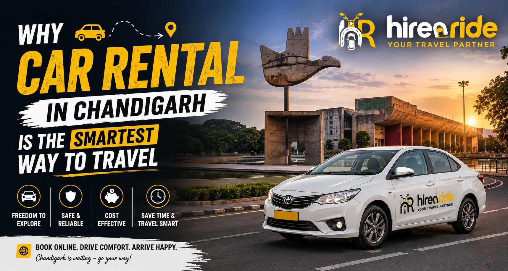 Why Car Rental in Chandigarh is the Smartest Way to Travel