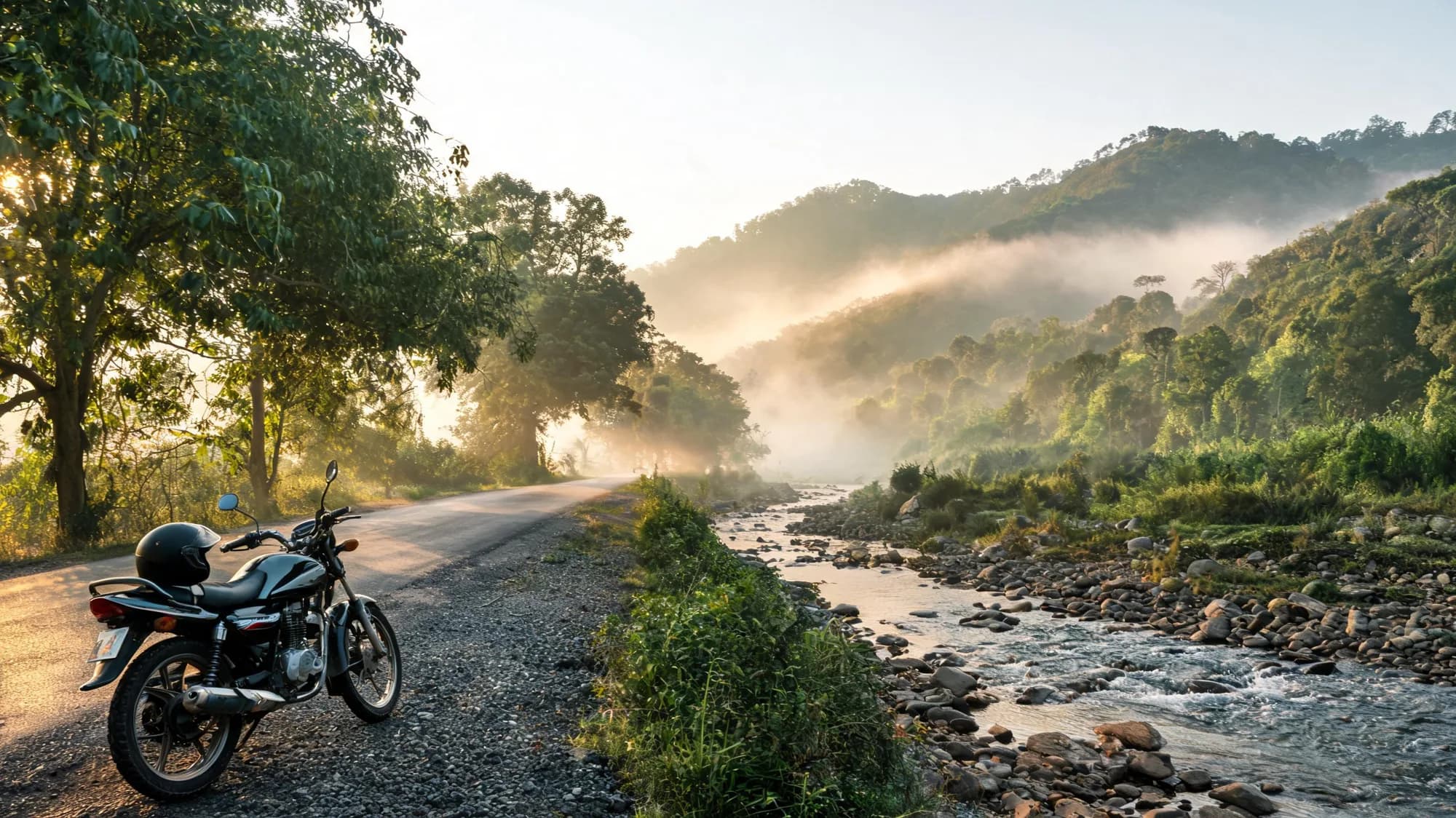 Before Breakfast, a Bike Loop Takes In Dehradun's Caves and Springs