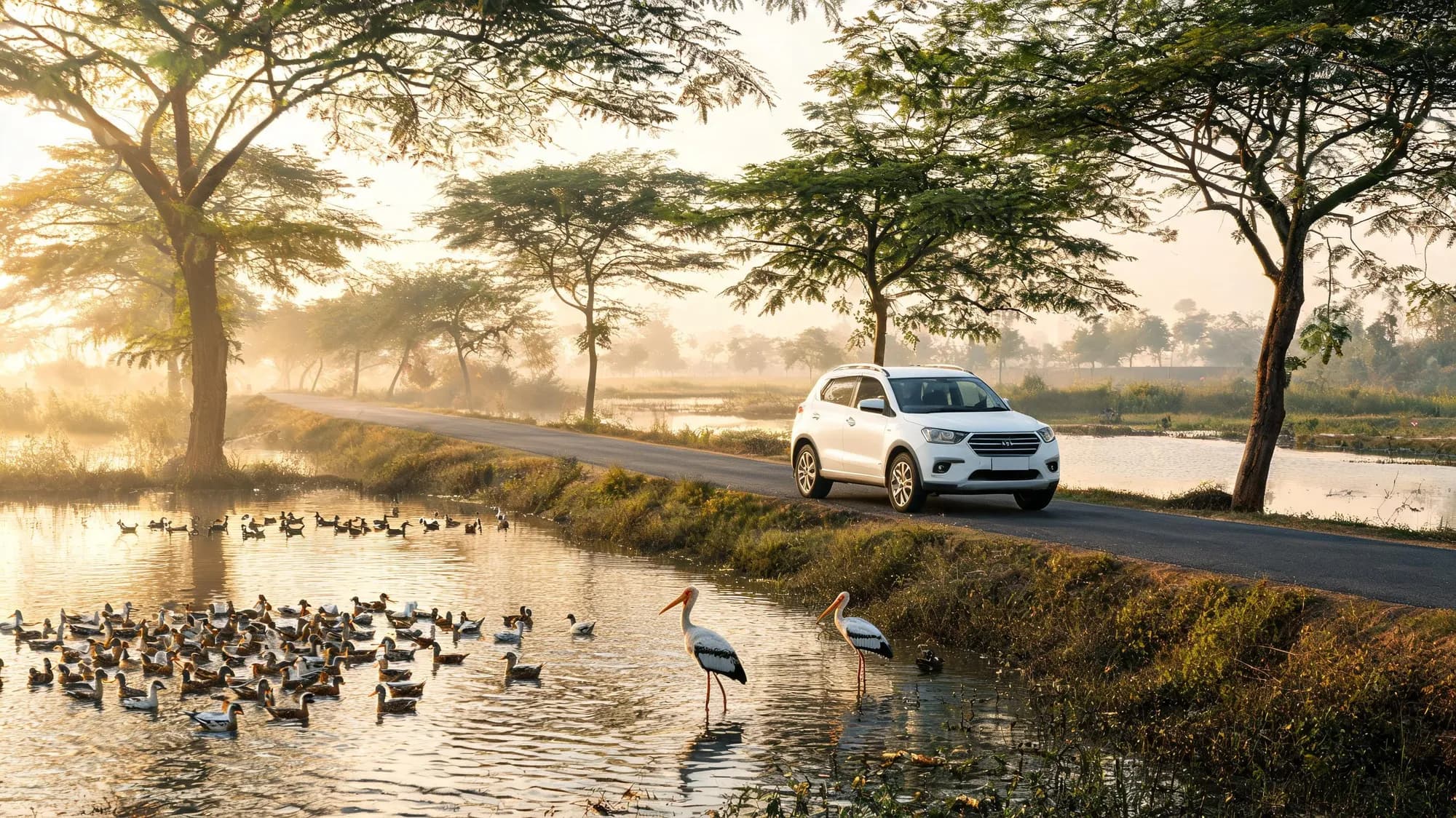 Winter Ducks Are Back at Sultanpur, a Short Drive from Gurugram