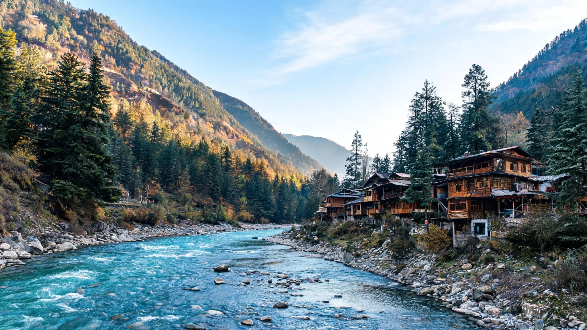 Across the Parvati, Chalal Runs Quieter Than Kasol