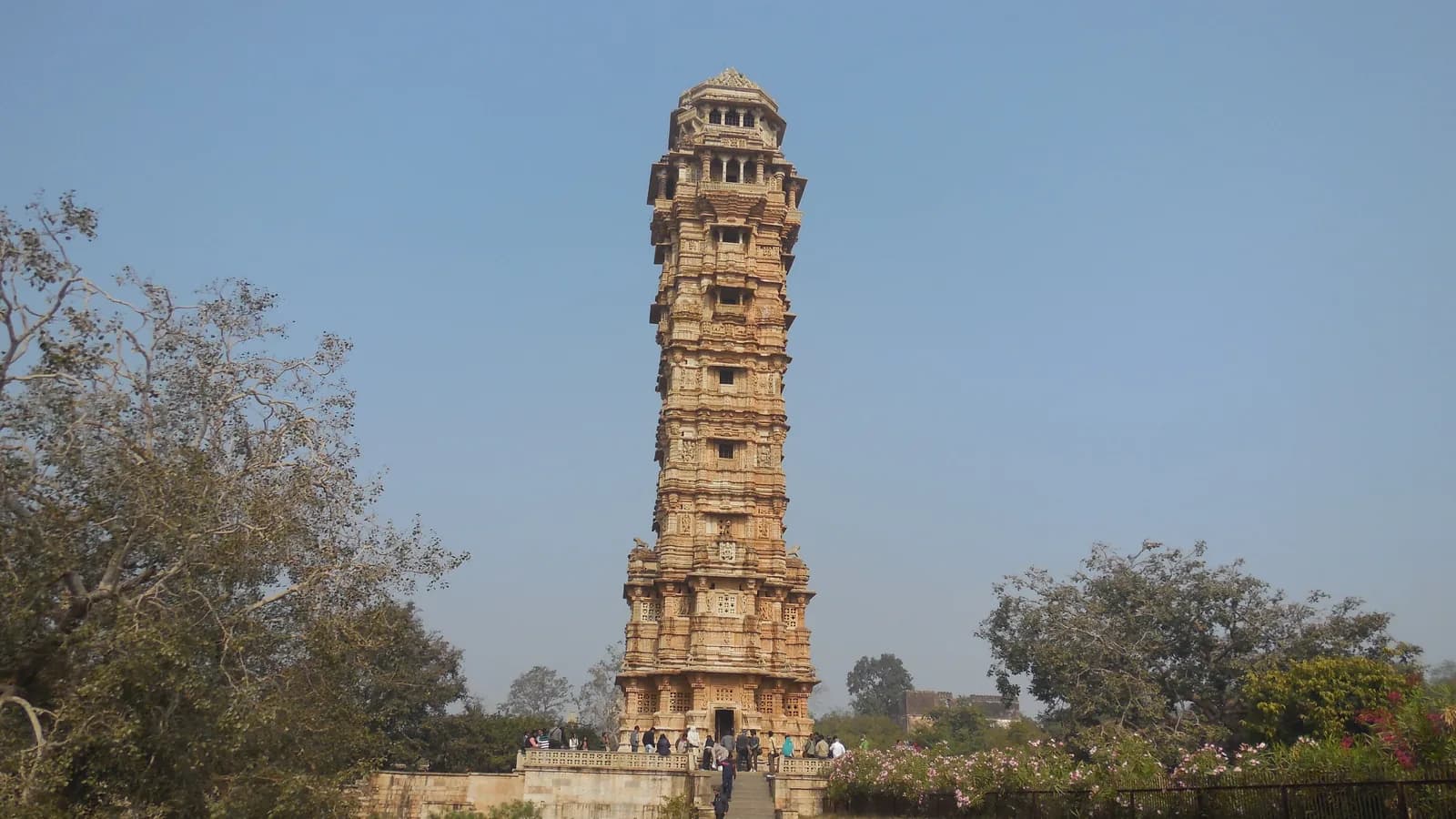 Seven Gates Lead Up to Chittorgarh, a Morning's Drive from Udaipur