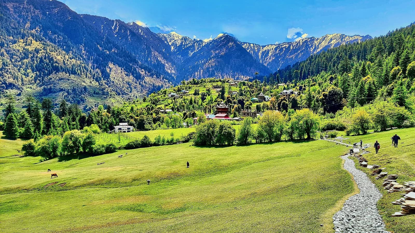 The Sainj Valley Road Gets Kasol Riders to Shangarh Meadow in About 3 Hours