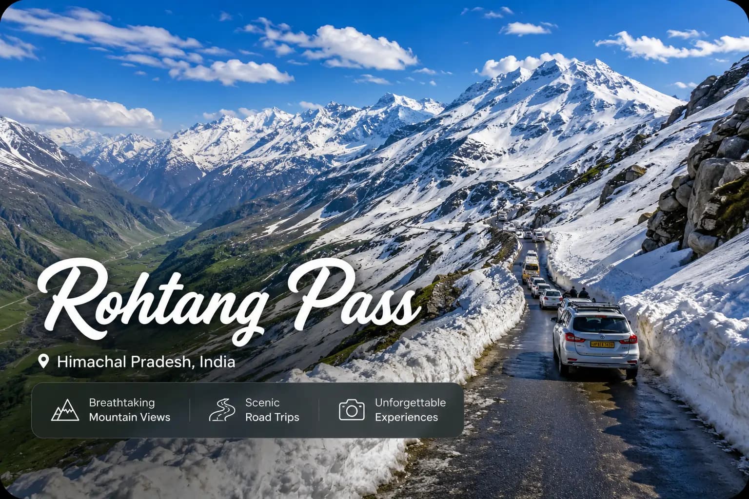 Rohtang Pass — Hire N Ride destination