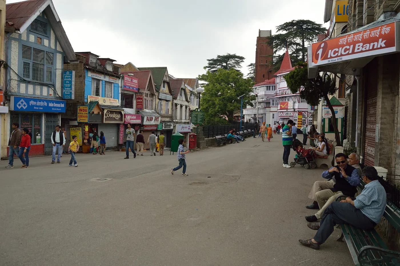Scandal Point Evenings in Shimla — things to do on a Hire N Ride trip