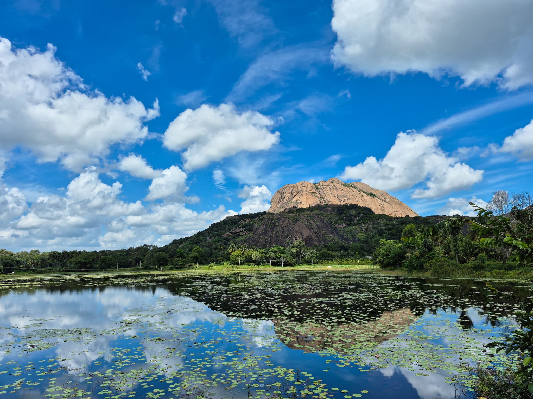 Savandurga Hills near Bangalore — top place to explore on a Hire N Ride trip