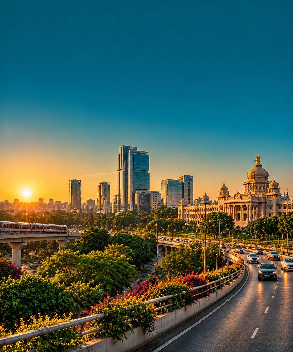 Bangalore — scenic destination for Hire N Ride self-drive rentals