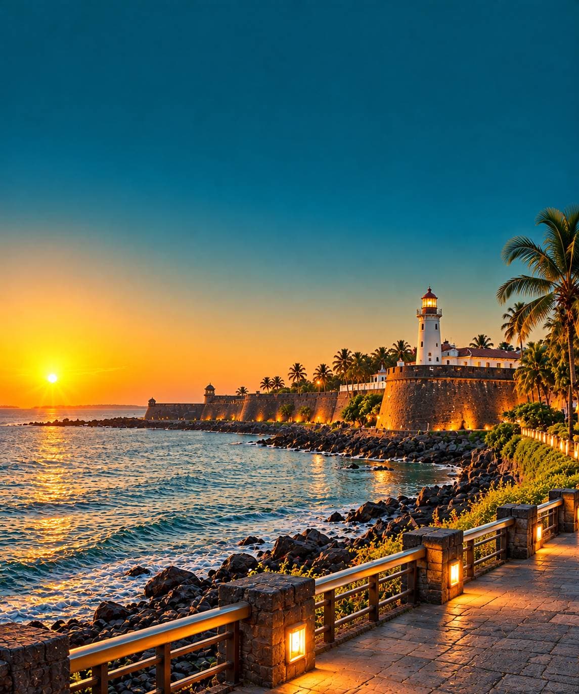 Daman — scenic destination for Hire N Ride self-drive rentals