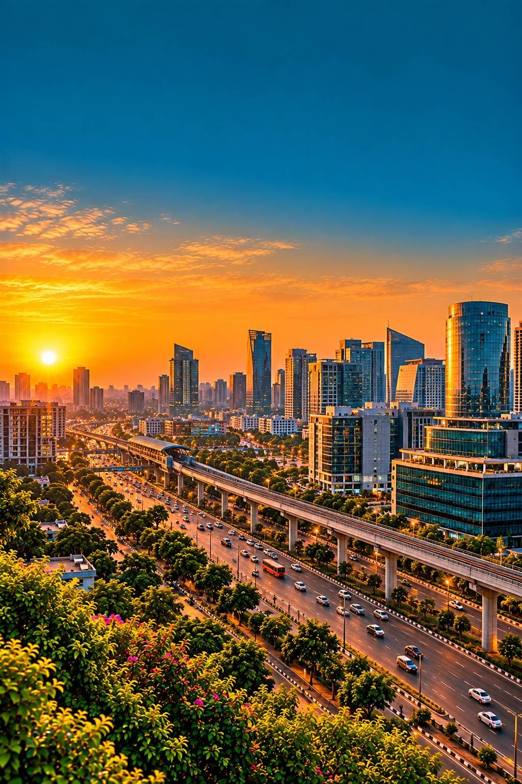 Gurugram — scenic destination for Hire N Ride self-drive rentals