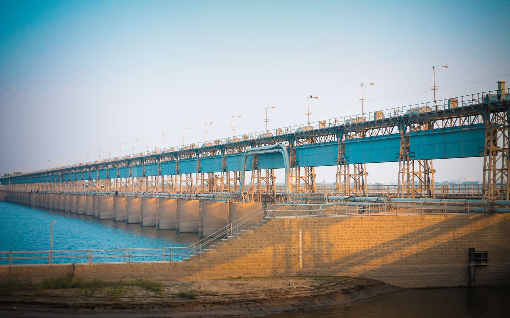 Capture Golden Hour Views at Prakasam Barrage in Vijayawada — things to do on a Hire N Ride trip