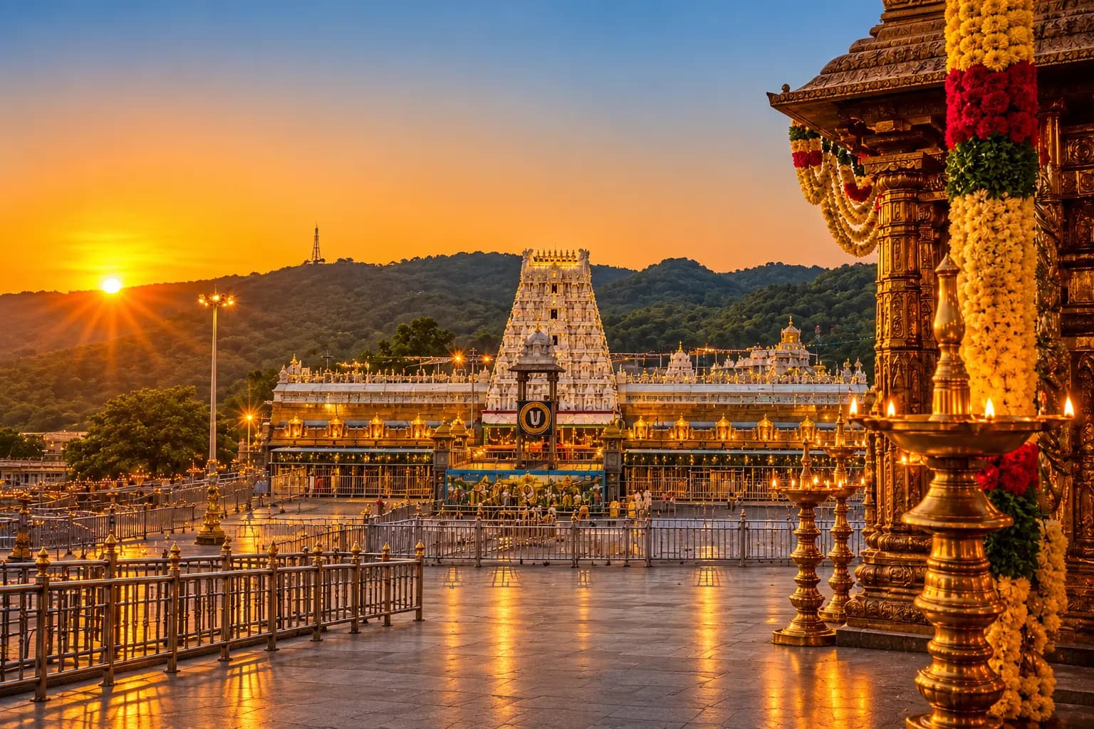 Tirupati — scenic destination for Hire N Ride self-drive rentals