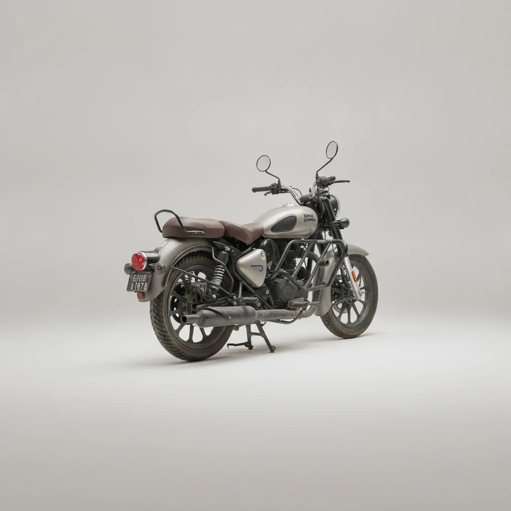 Royal Enfield Classic 350 349.34cc 2022 available for self-drive bike or scooter rental in Manali on Hire N Ride