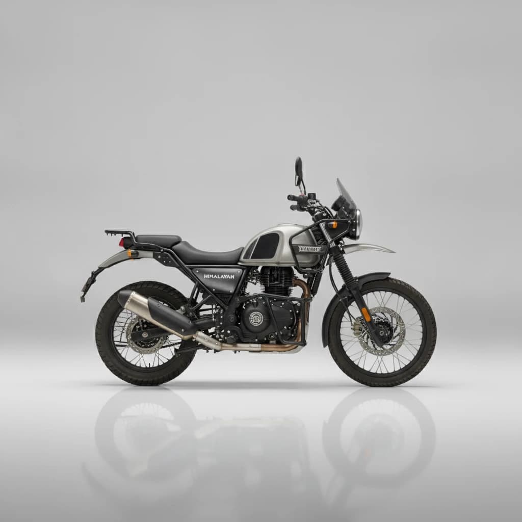 Royal Enfield Himalayan 410cc 2022 available for self-drive bike or scooter rental in Manali on Hire N Ride