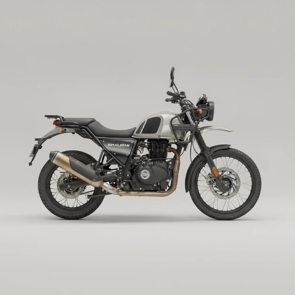 Royal Enfield Himalayan Standard 2022 available for self-drive bike or scooter rental in Manali on Hire N Ride