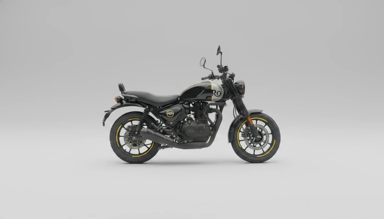 Royal Enfield Hunter 350 Standard 2023 available for self-drive rental on Hire N Ride