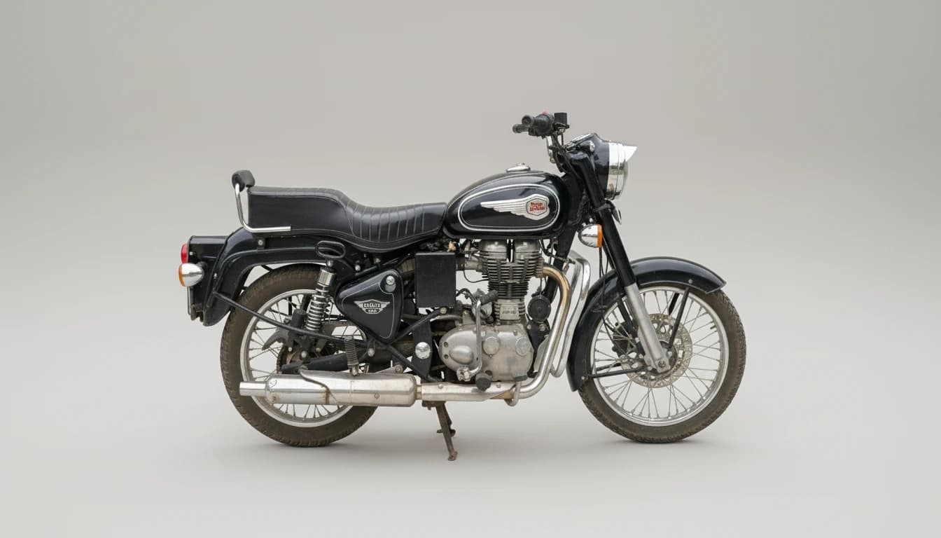 Royal Enfield Bullet 500 ABS 2019 available for self-drive rental on Hire N Ride