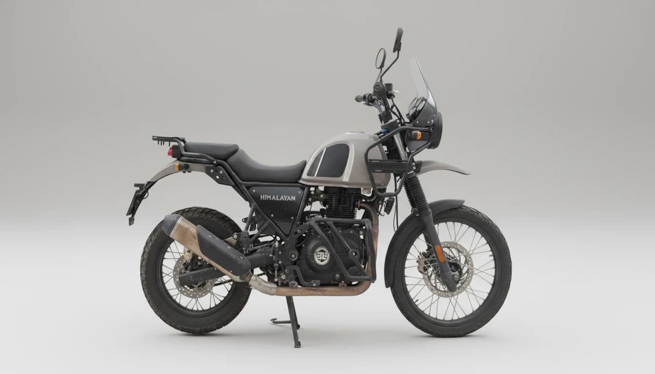 Royal Enfield Himalayan Standard 2022 available for self-drive rental on Hire N Ride