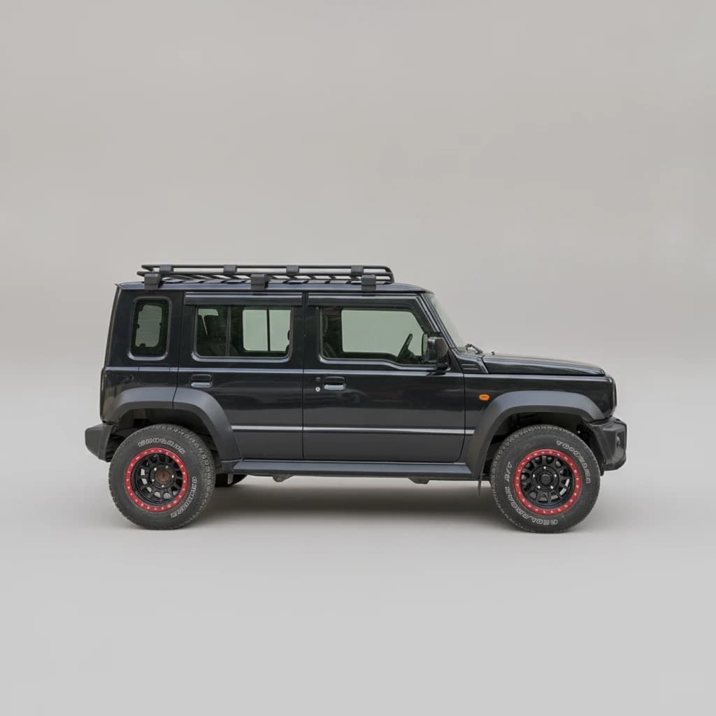 Maruti Suzuki Jimny Alpha Allgrip Pro 2025 available for self-drive car rental in Manali on Hire N Ride