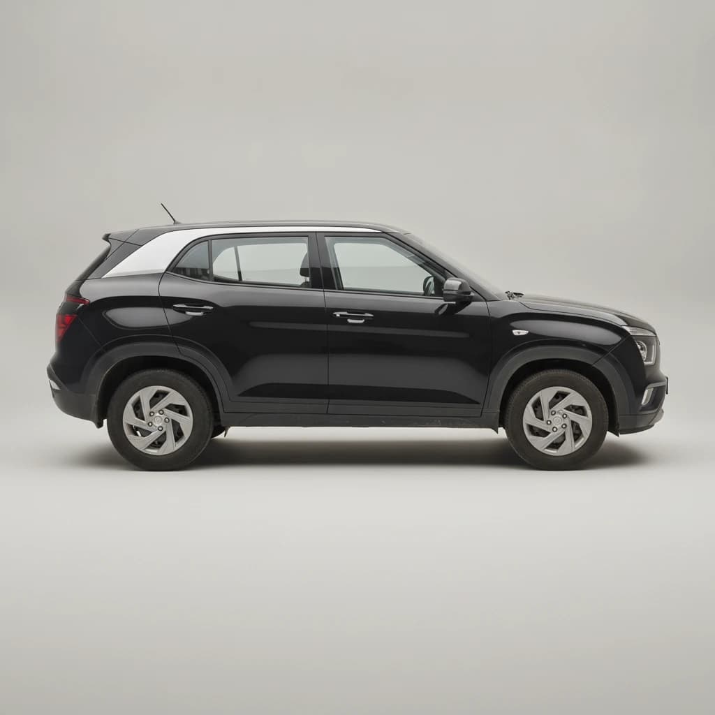 Hyundai Creta 1.5 Mpi Mt E 2023 available for self-drive car rental in Jaipur on Hire N Ride