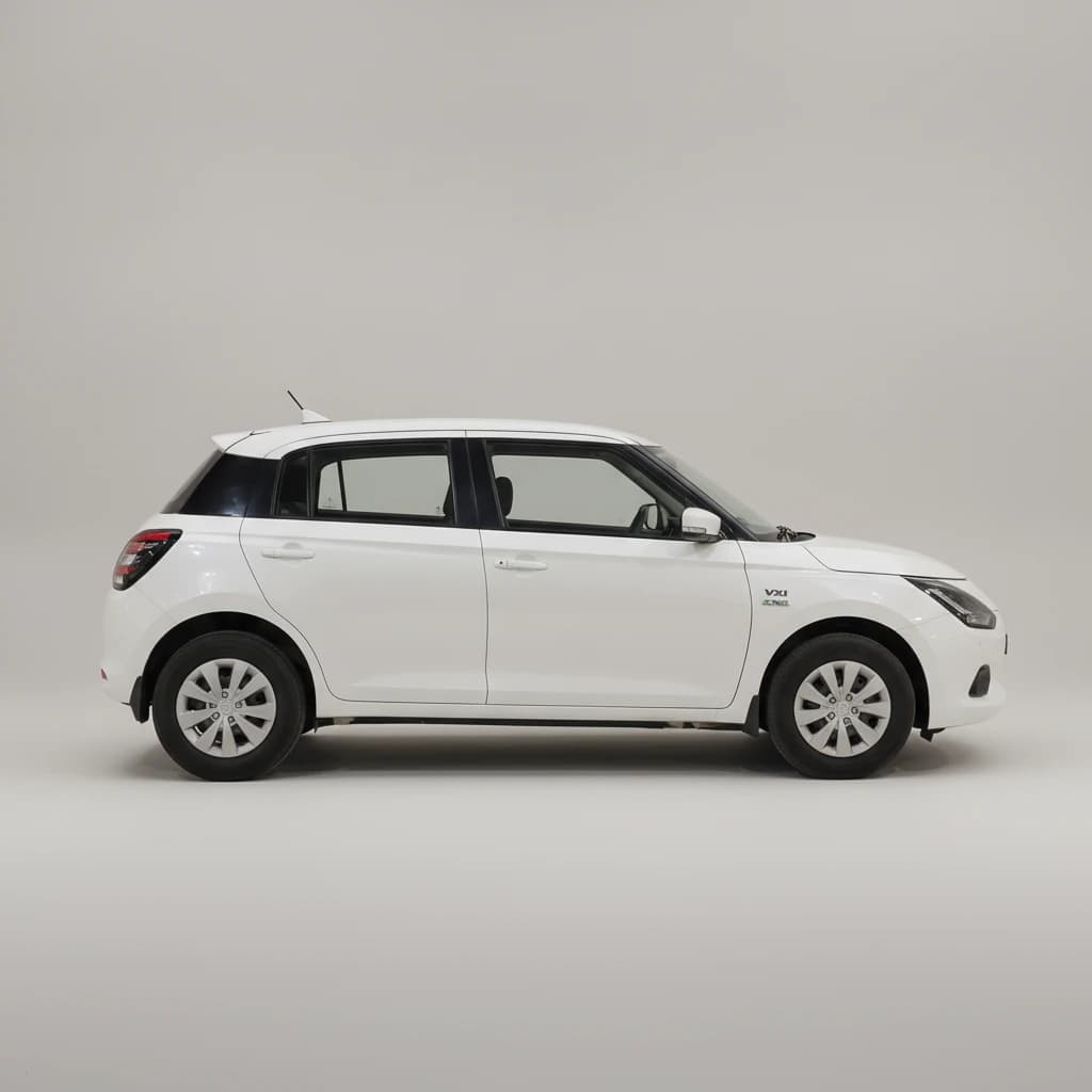 Maruti Suzuki Swift Lxi 2023 available for self-drive car rental in Jaipur on Hire N Ride