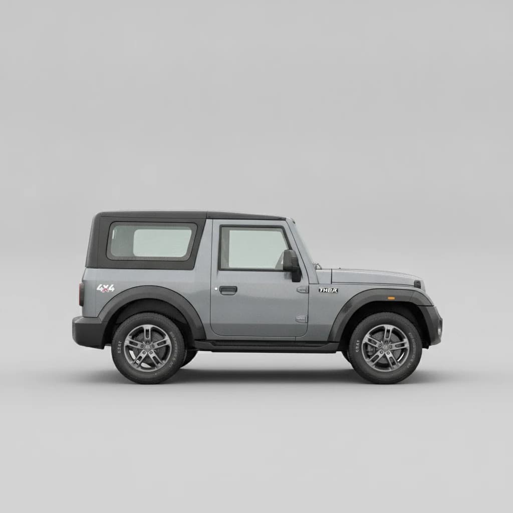 Mahindra Thar Lx D 2024 available for self-drive car rental in Chandigarh on Hire N Ride